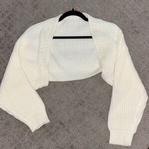 Elegant White Women's Sweater